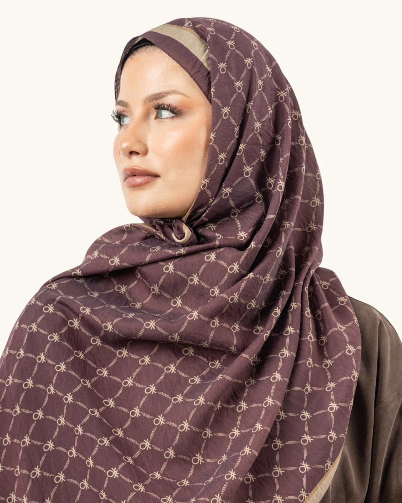 Benetton Fiore Şal Mürdüm