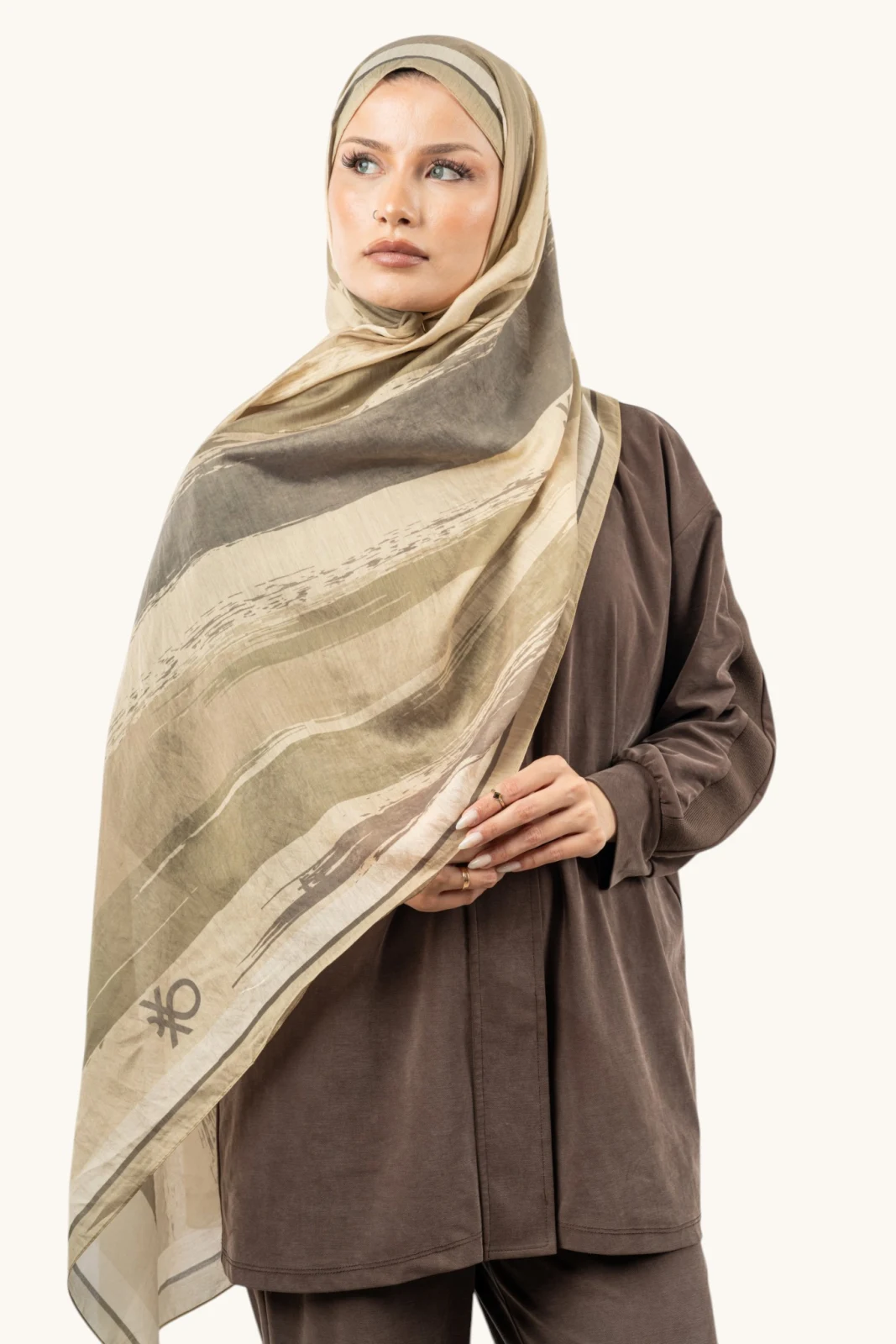 Benetton Fiore Şal 05 Bej