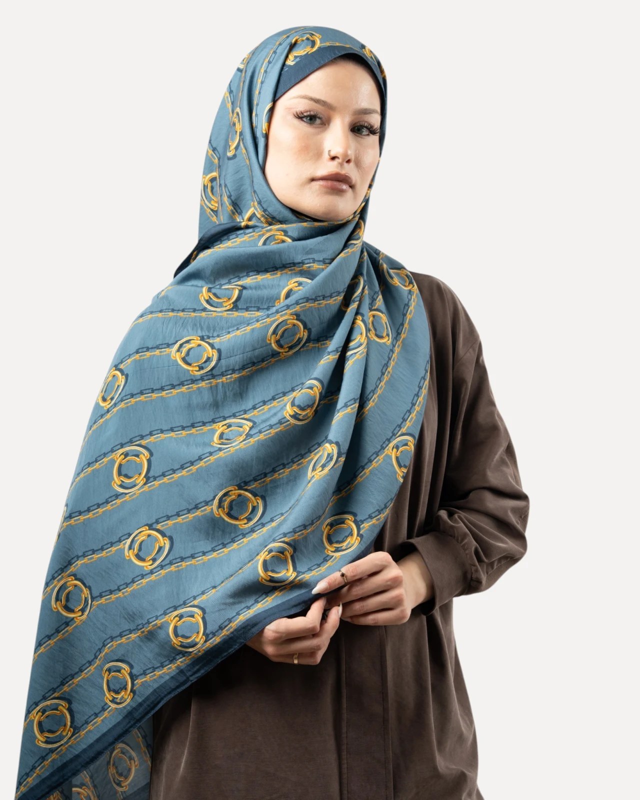 Sisley Verona Şal İndigo
