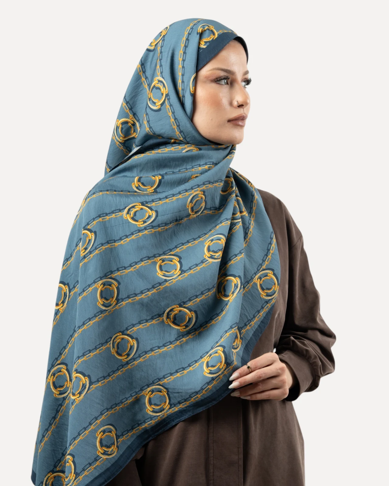 Sisley Verona Şal İndigo