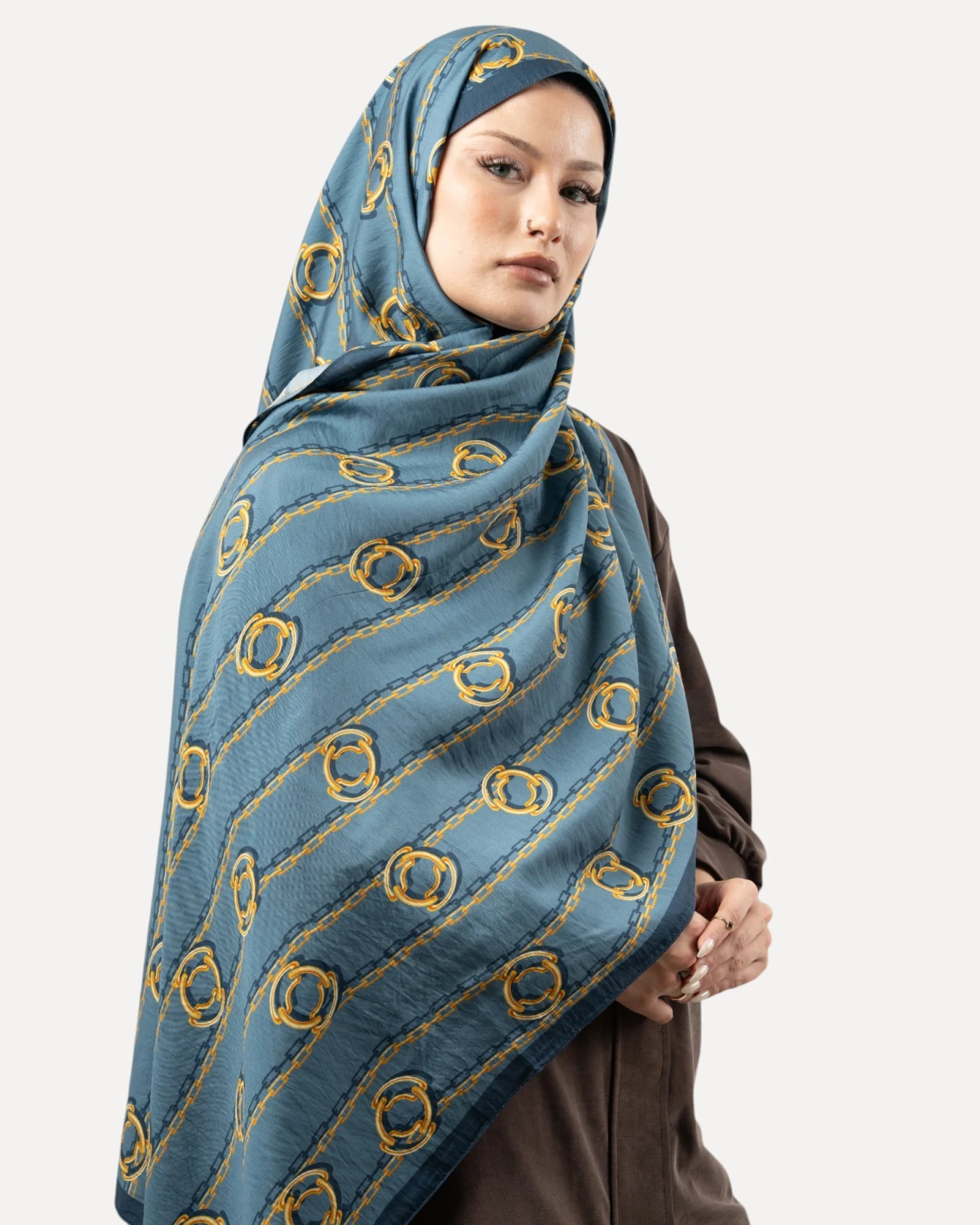 Sisley Verona Şal İndigo