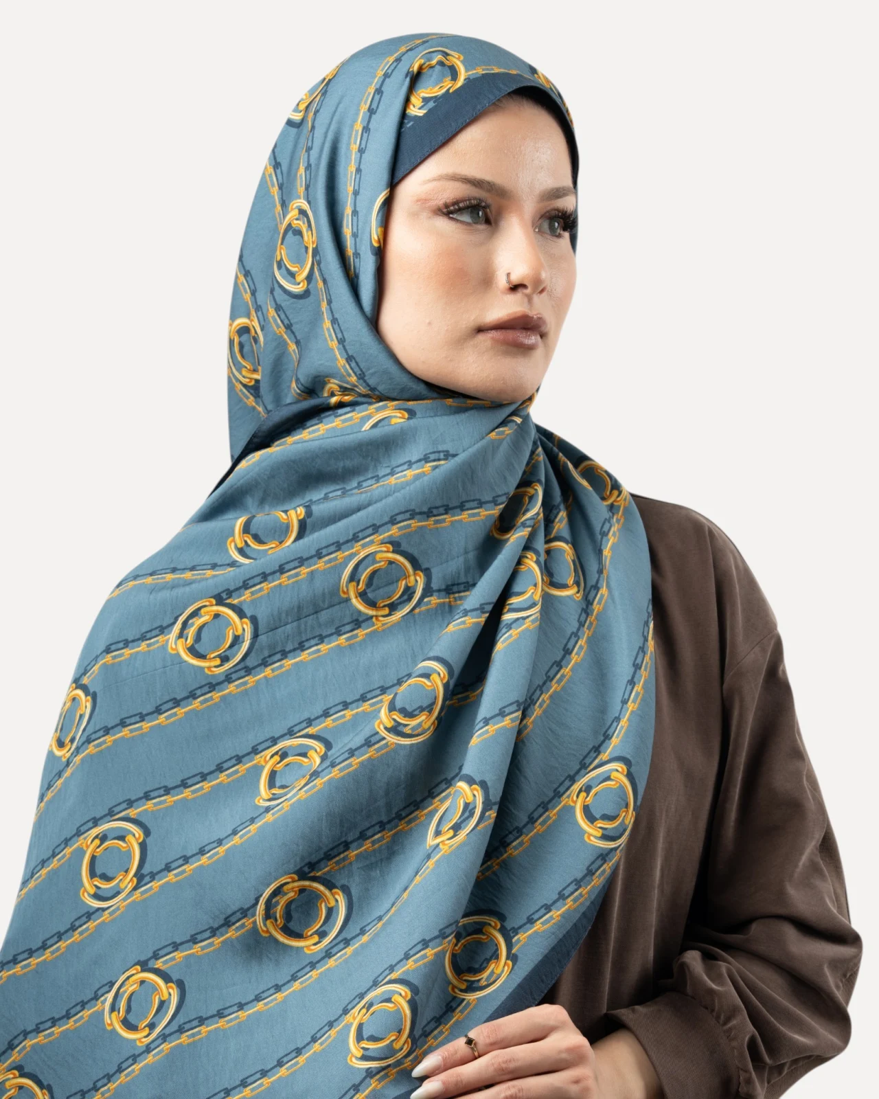 Sisley Verona Şal İndigo