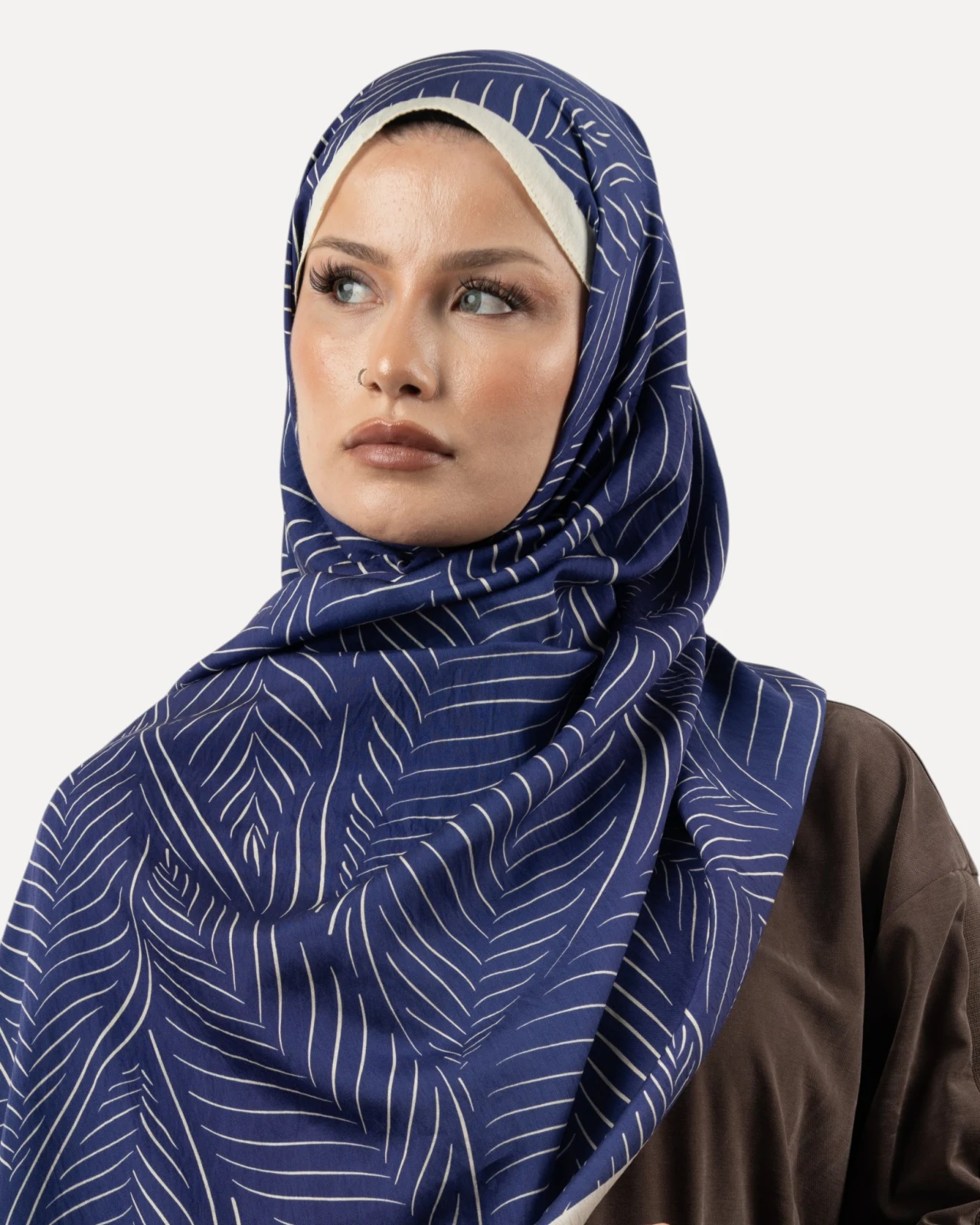 Sisley Verona Şal Lacivert-02