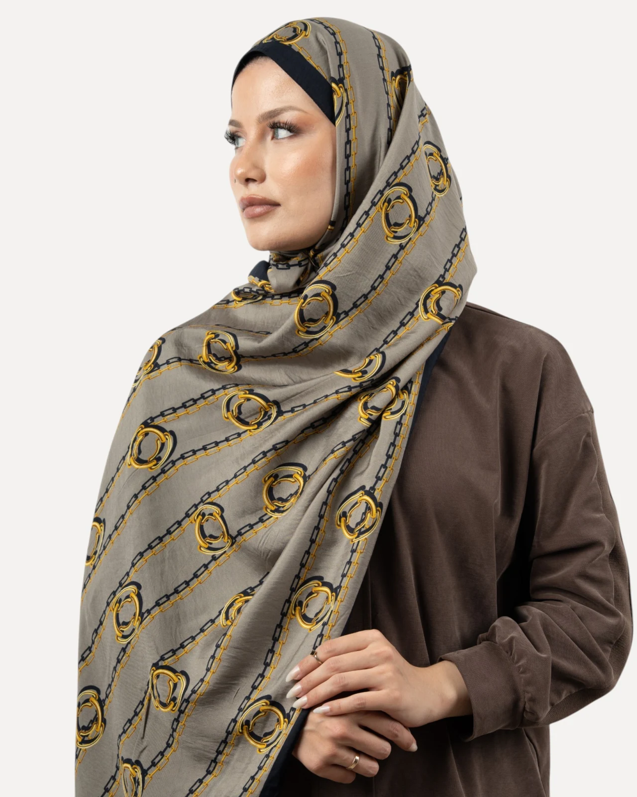 Sisley Verona Şal Vizon-02