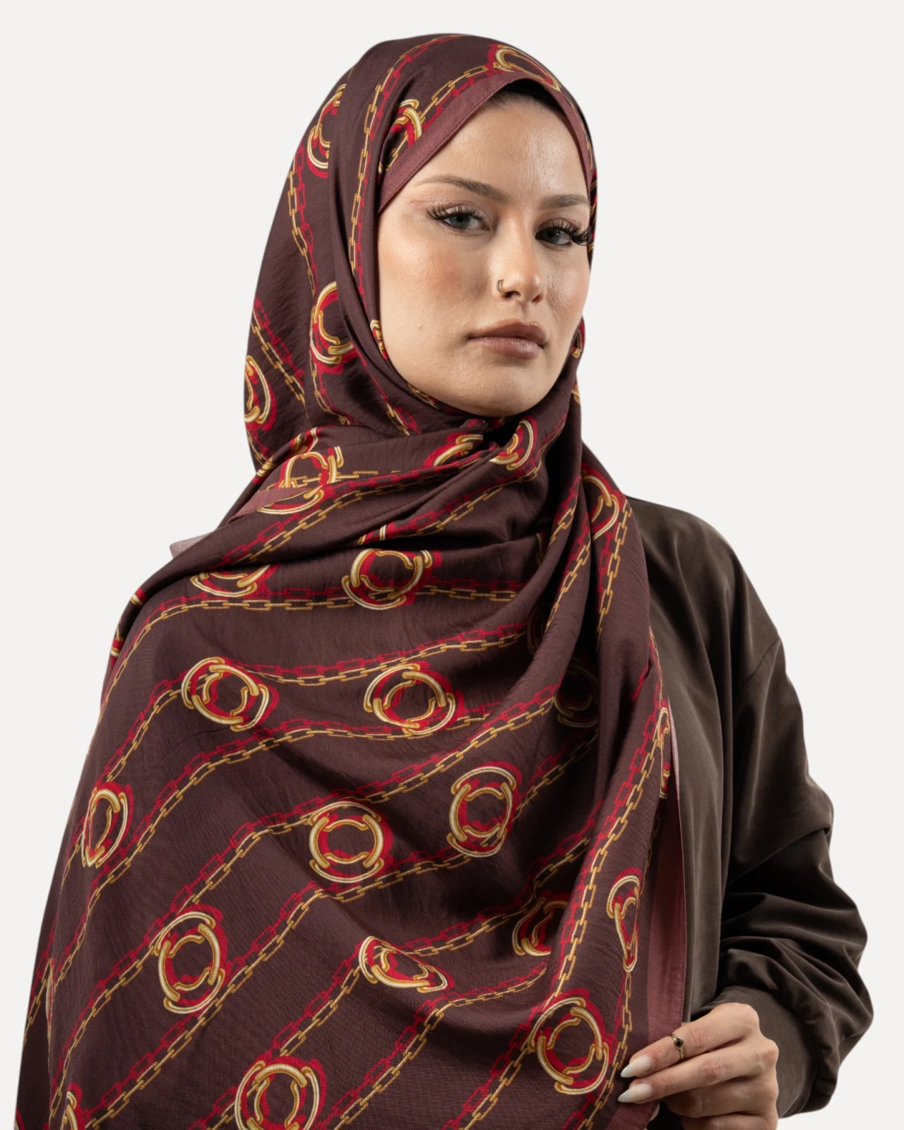 Sisley Verona Şal M Bordo