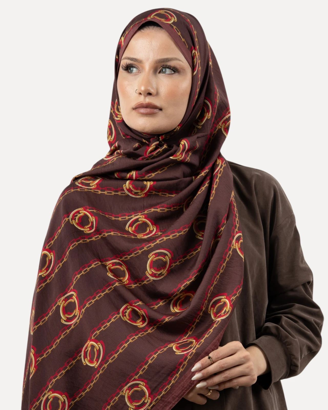 Sisley Verona Şal M Bordo