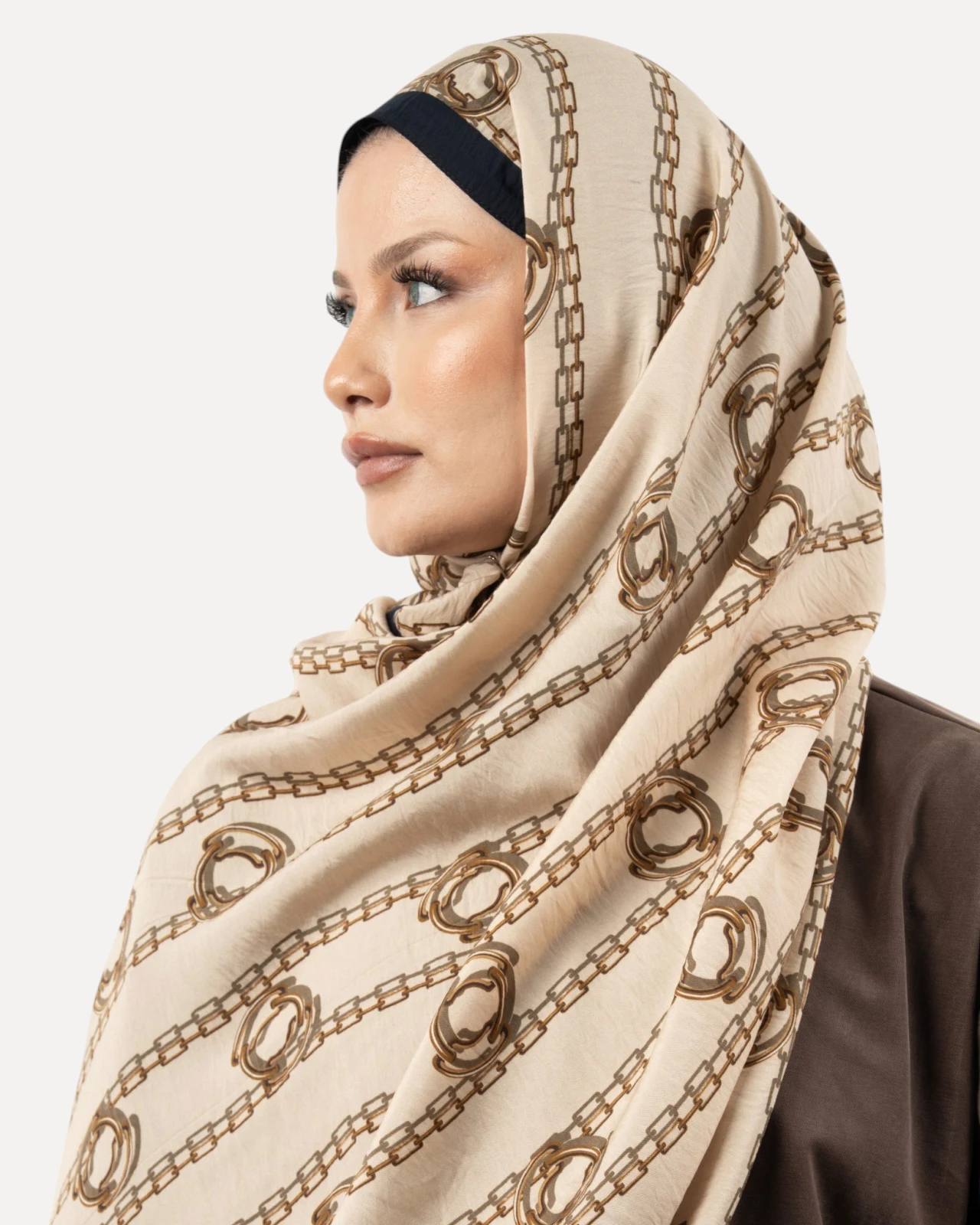 Sisley Verona Şal Krem-05