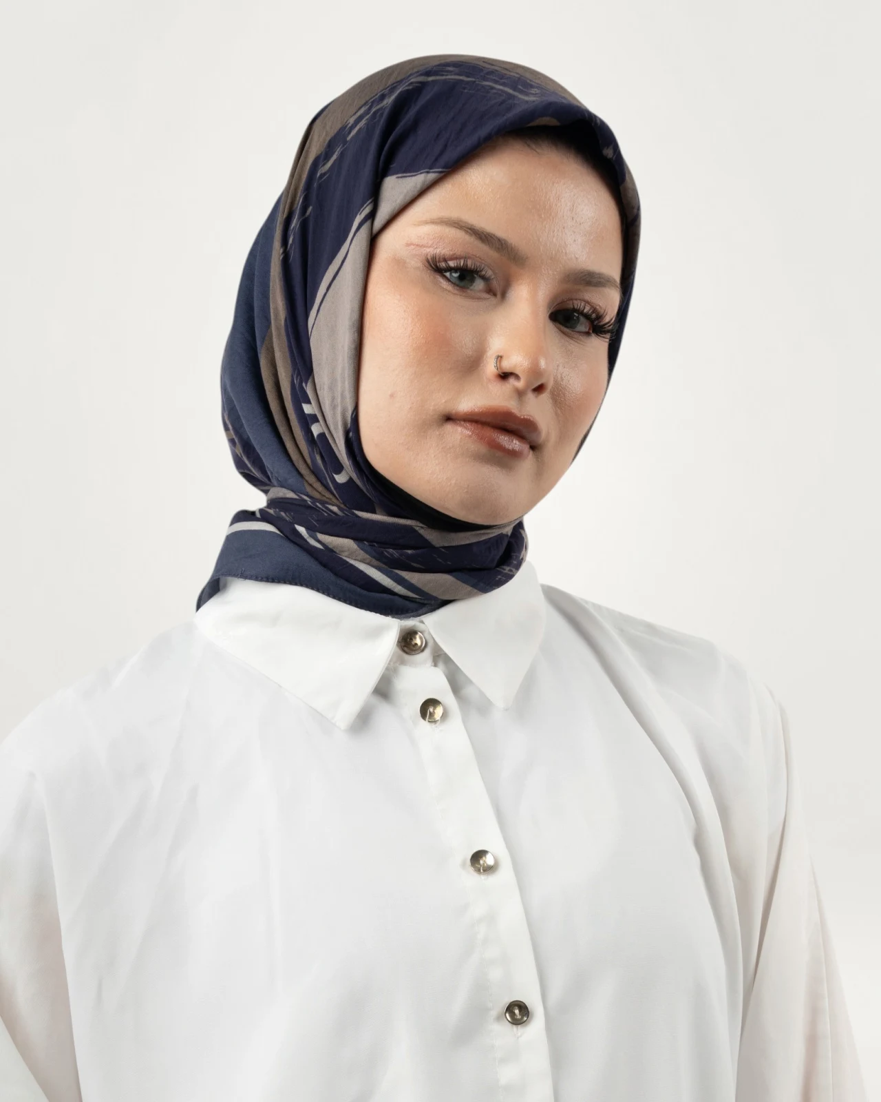Benetton Siena Eşarp Lacivert