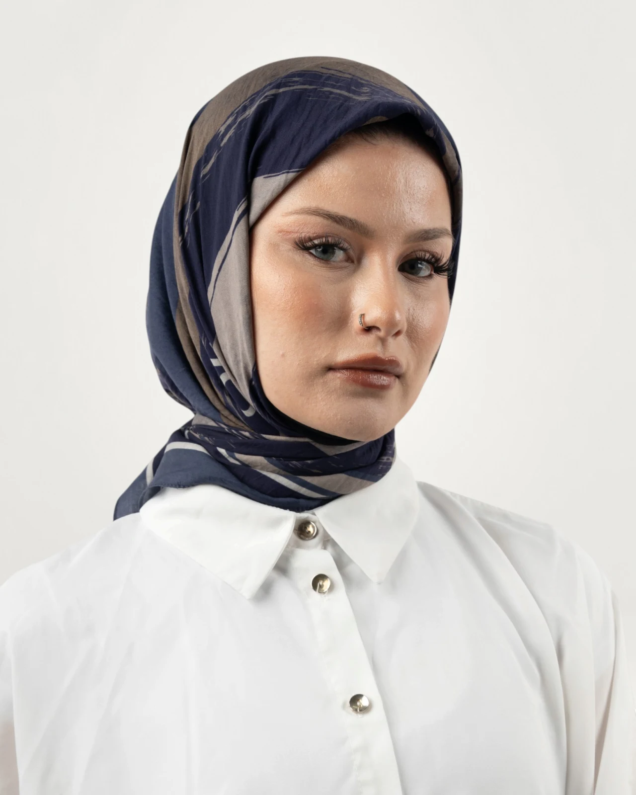 Benetton Siena Eşarp Lacivert
