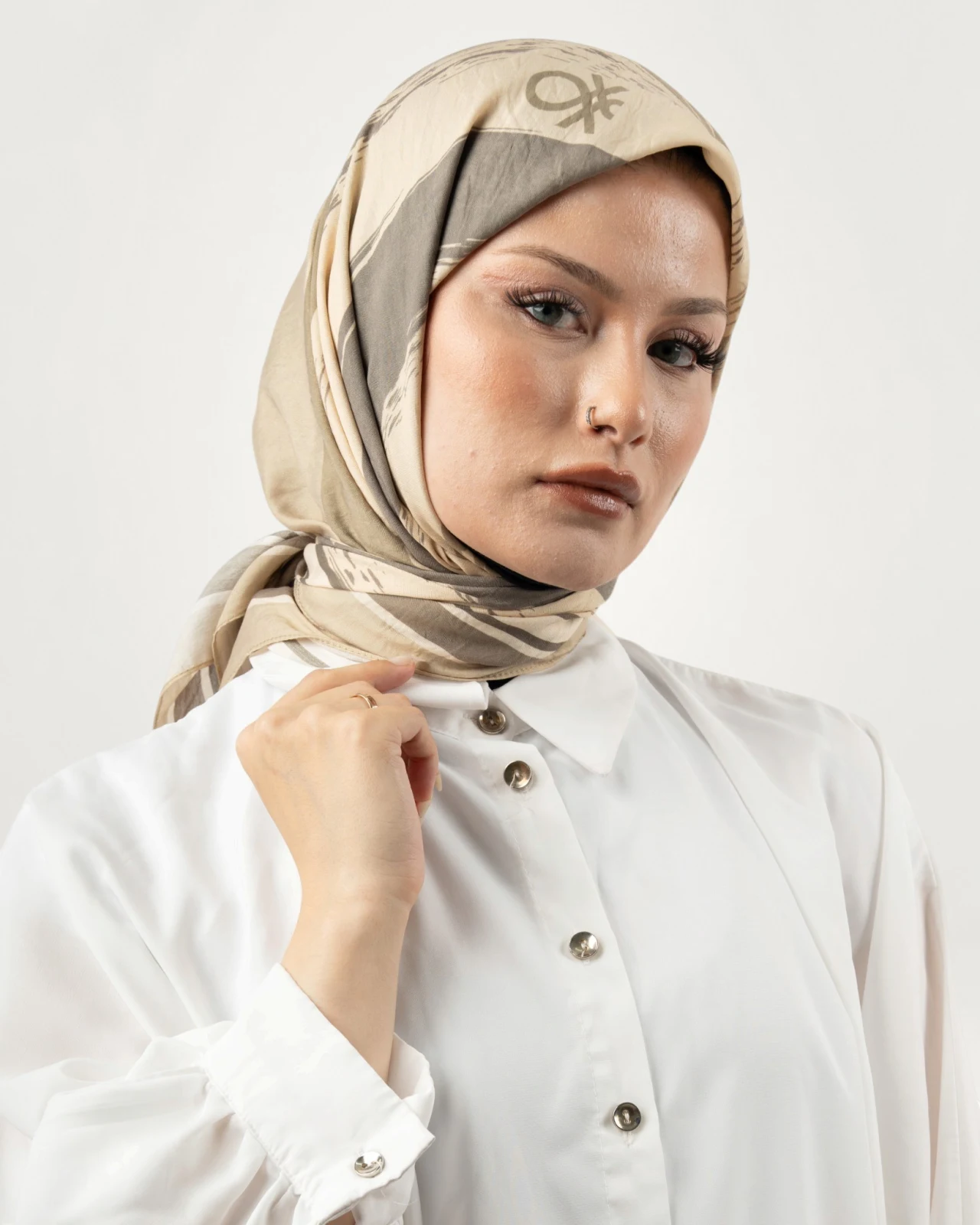 Benetton Siena Eşarp Bej