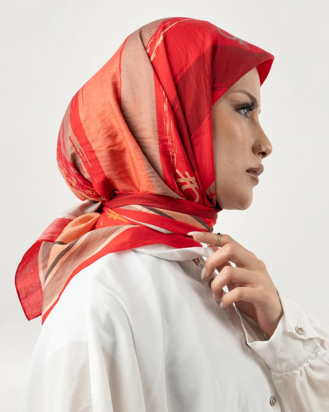 Benetton Siena Eşarp Kırmızı