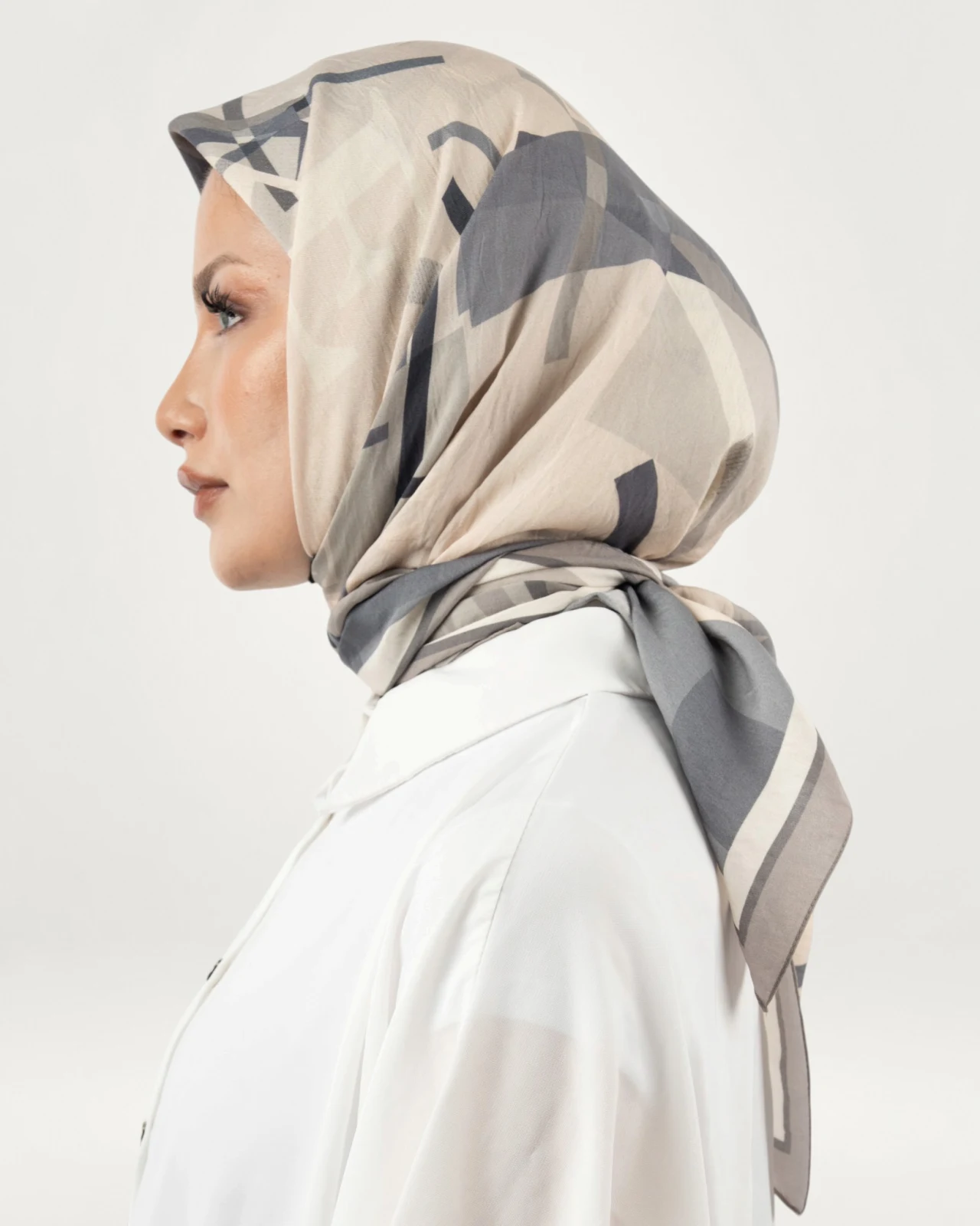 Benetton Siena Eşarp Gri
