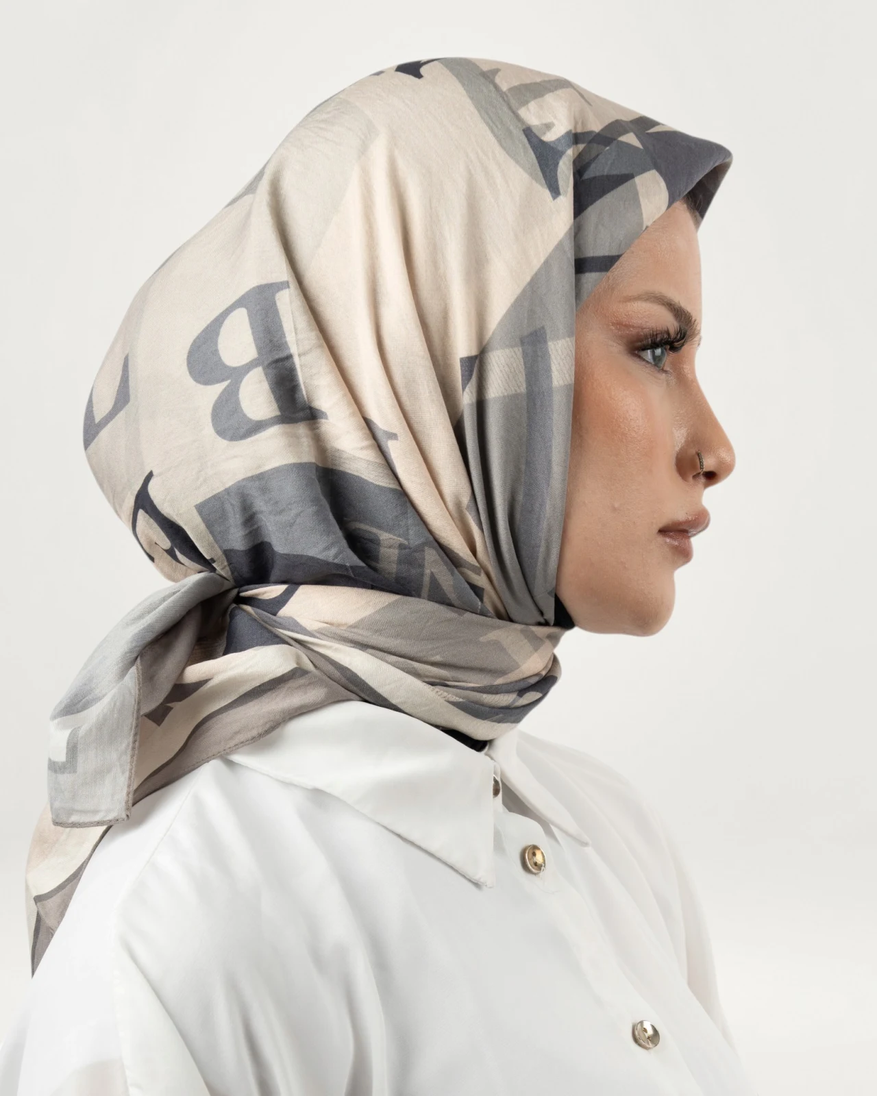 Benetton Siena Eşarp Gri