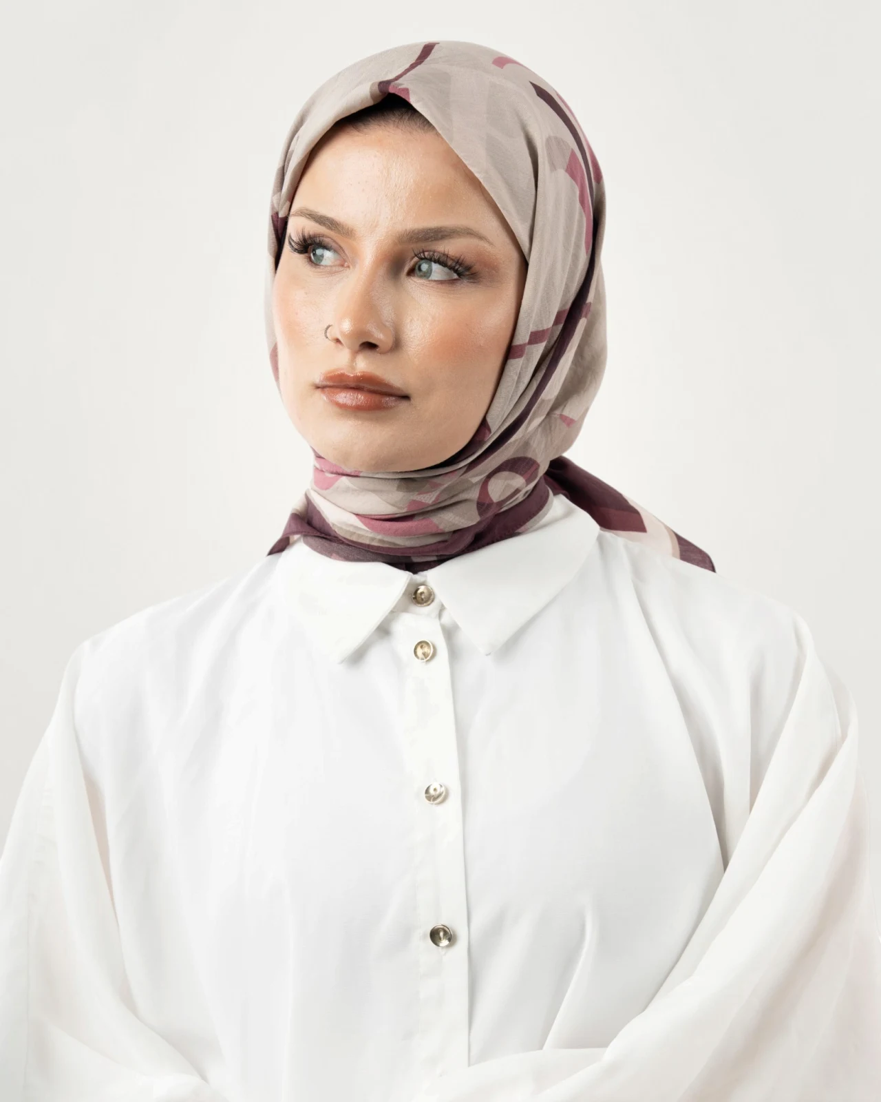 Benetton Siena Eşarp Bordo