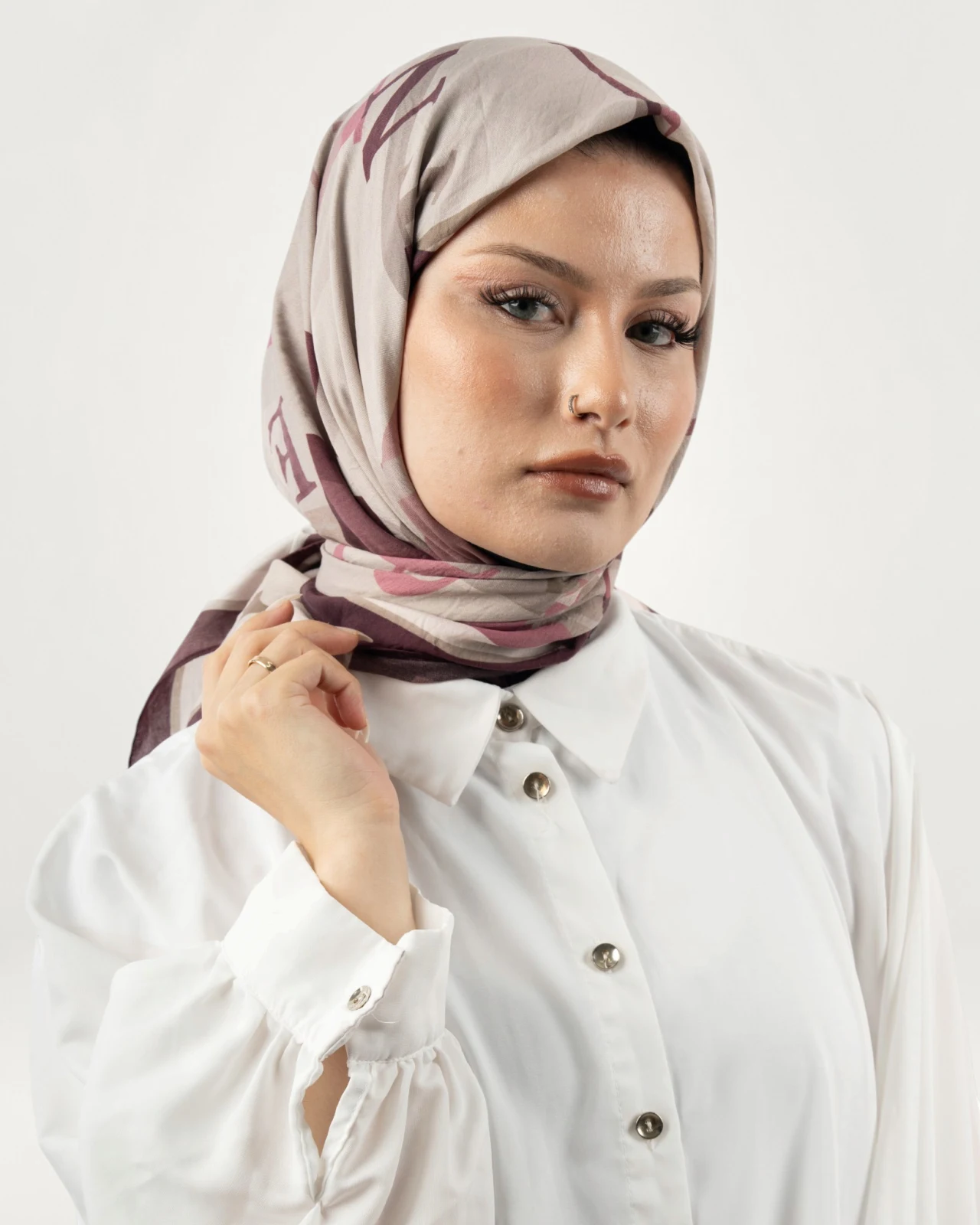 Benetton Siena Eşarp Bordo