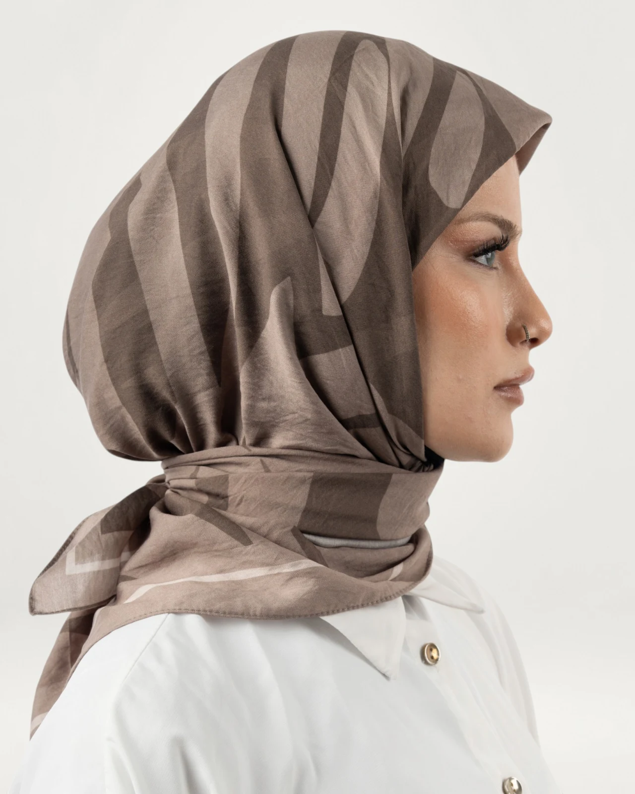 Benetton Siena Eşarp Bej-06