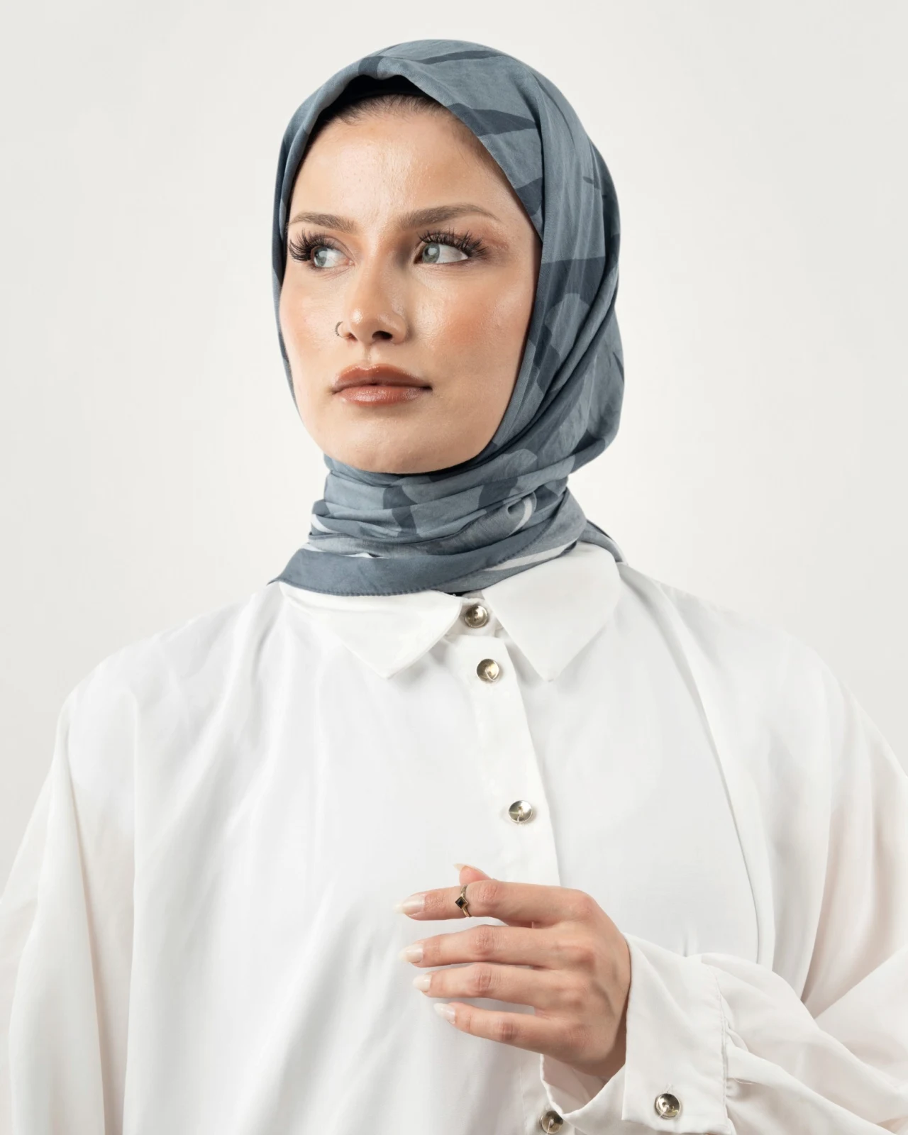 Benetton Siena Eşarp İndigo-04