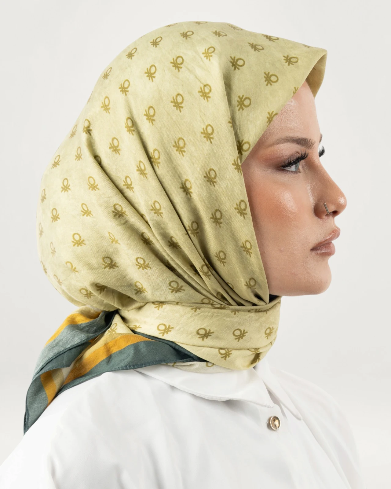 Benetton Siena Eşarp P-Yeşil