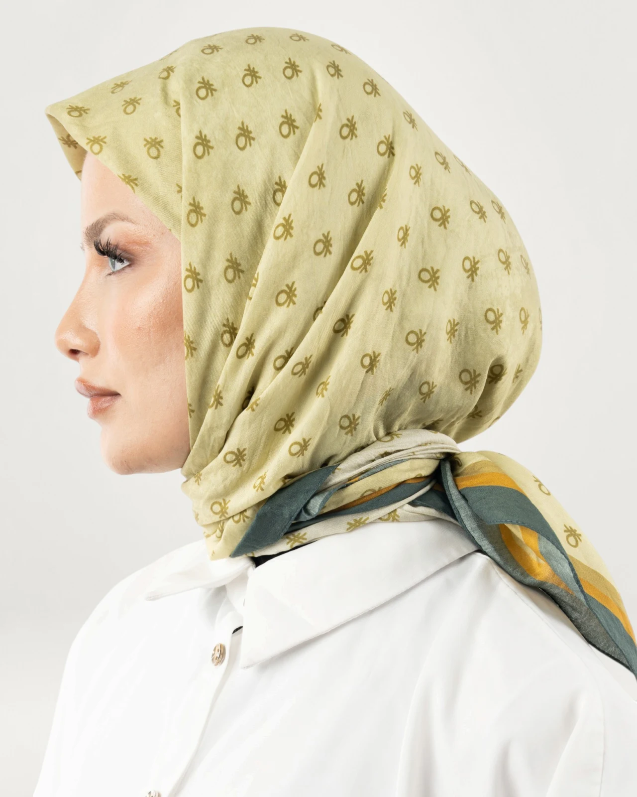 Benetton Siena Eşarp P-Yeşil