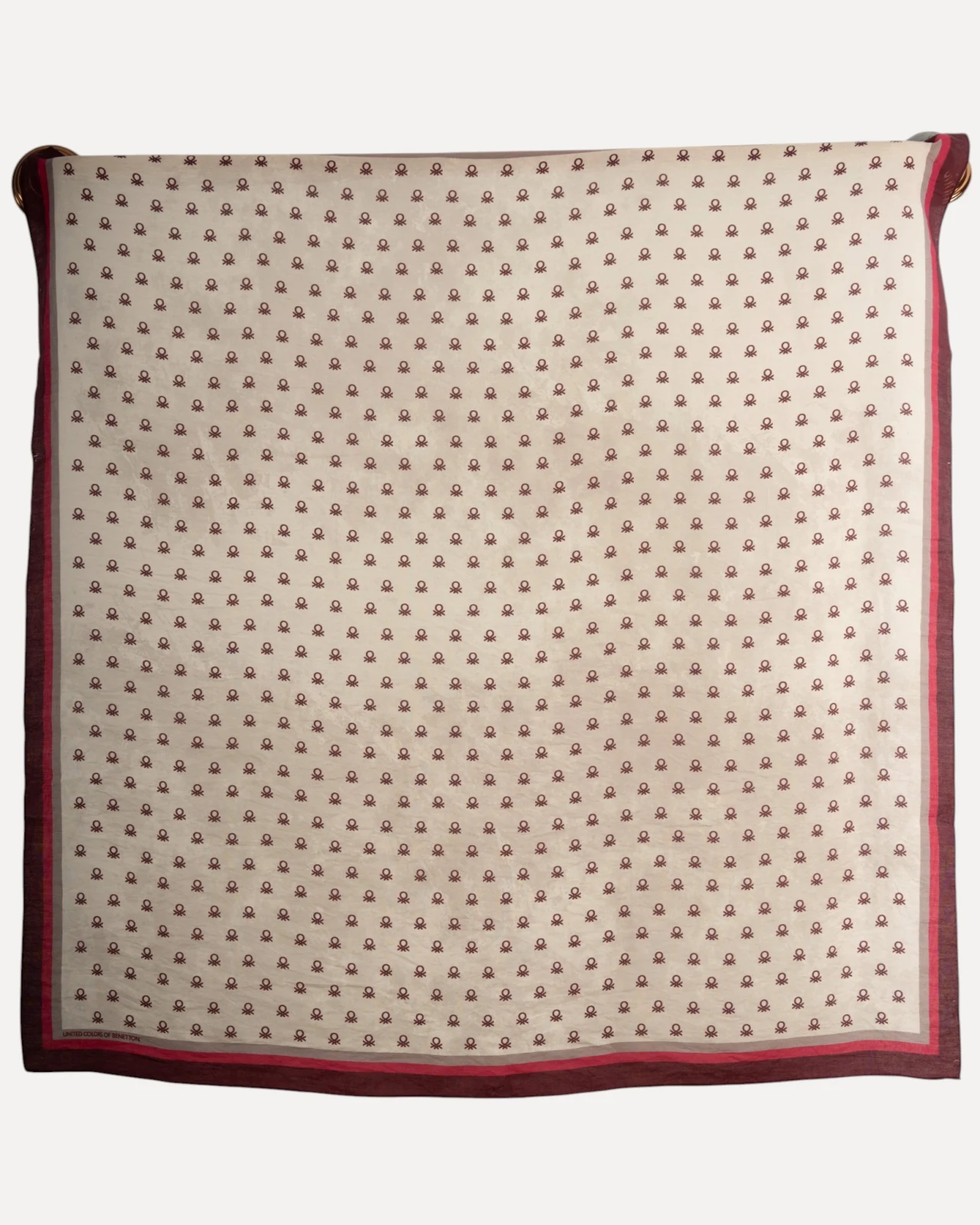 Benetton Siena Eşarp Bordo-02