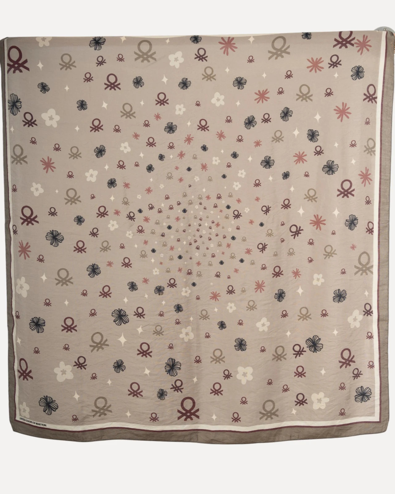 Benetton Siena Eşarp Vizon-03