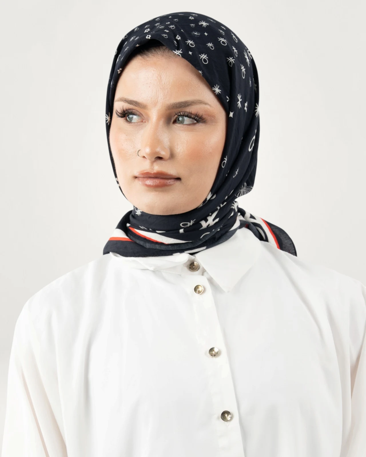 Benetton Siena Eşarp Siyah-09