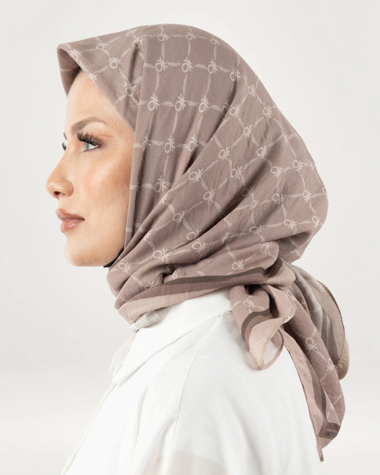 Benetton Siena Eşarp Vizon-08
