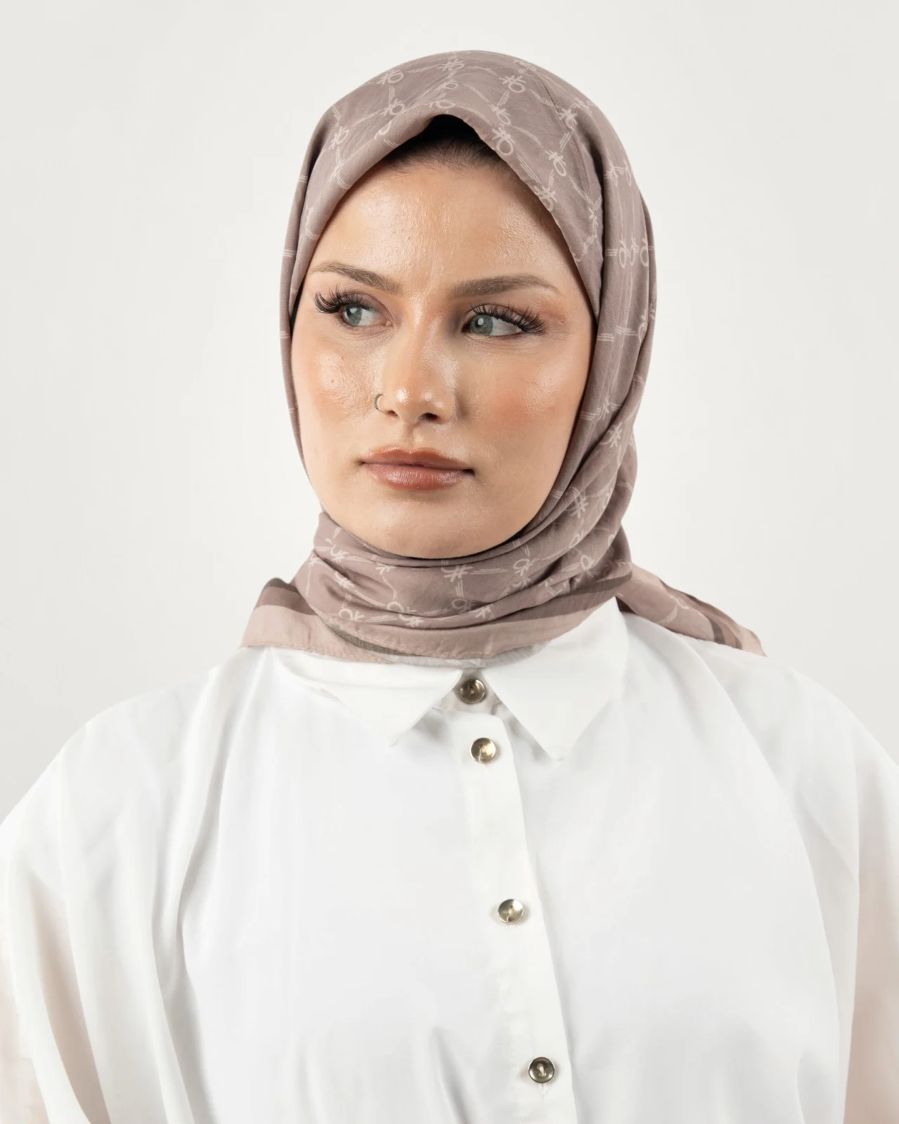 Benetton Siena Eşarp Vizon-08