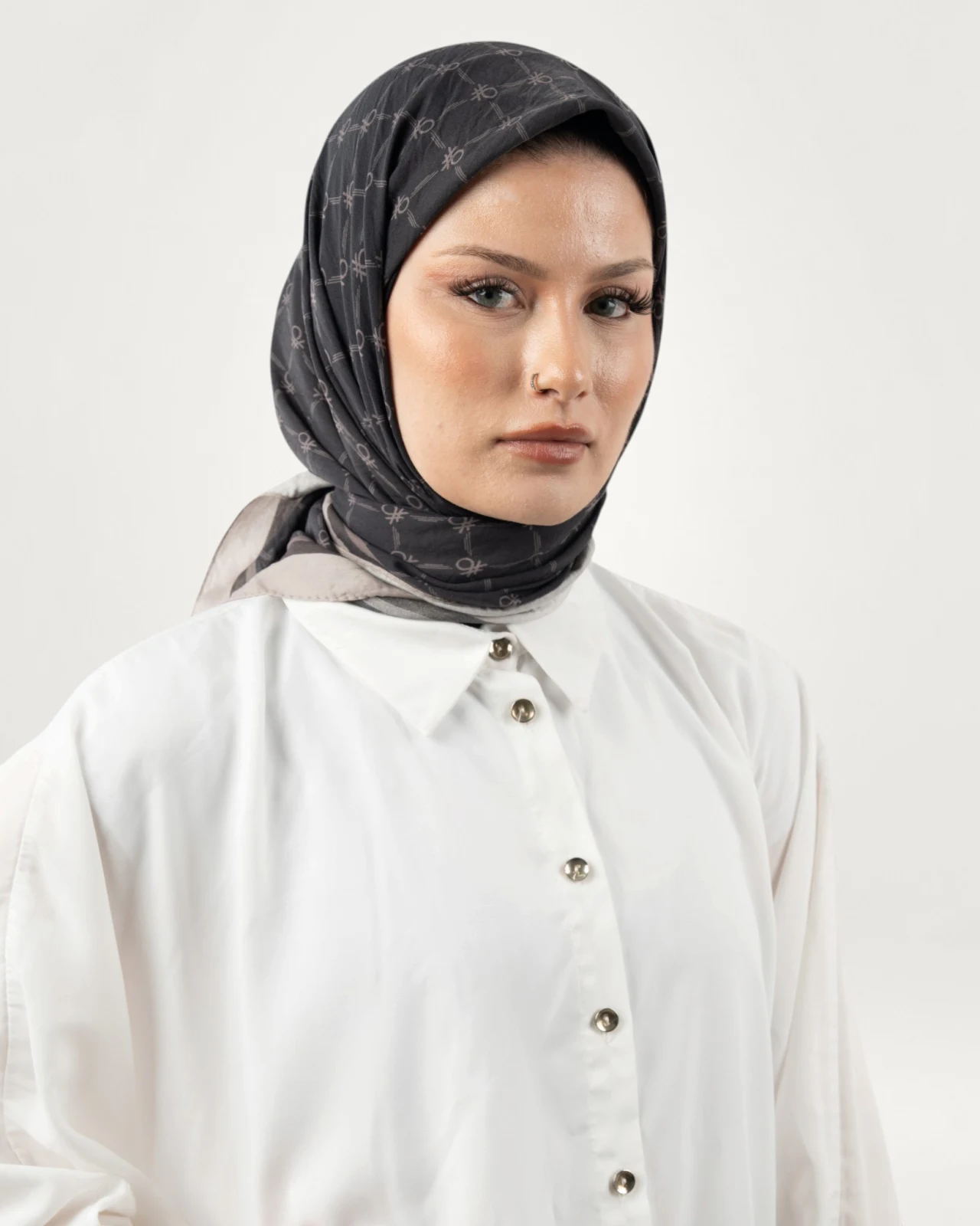 Benetton Siena Eşarp Kahverengi-06
