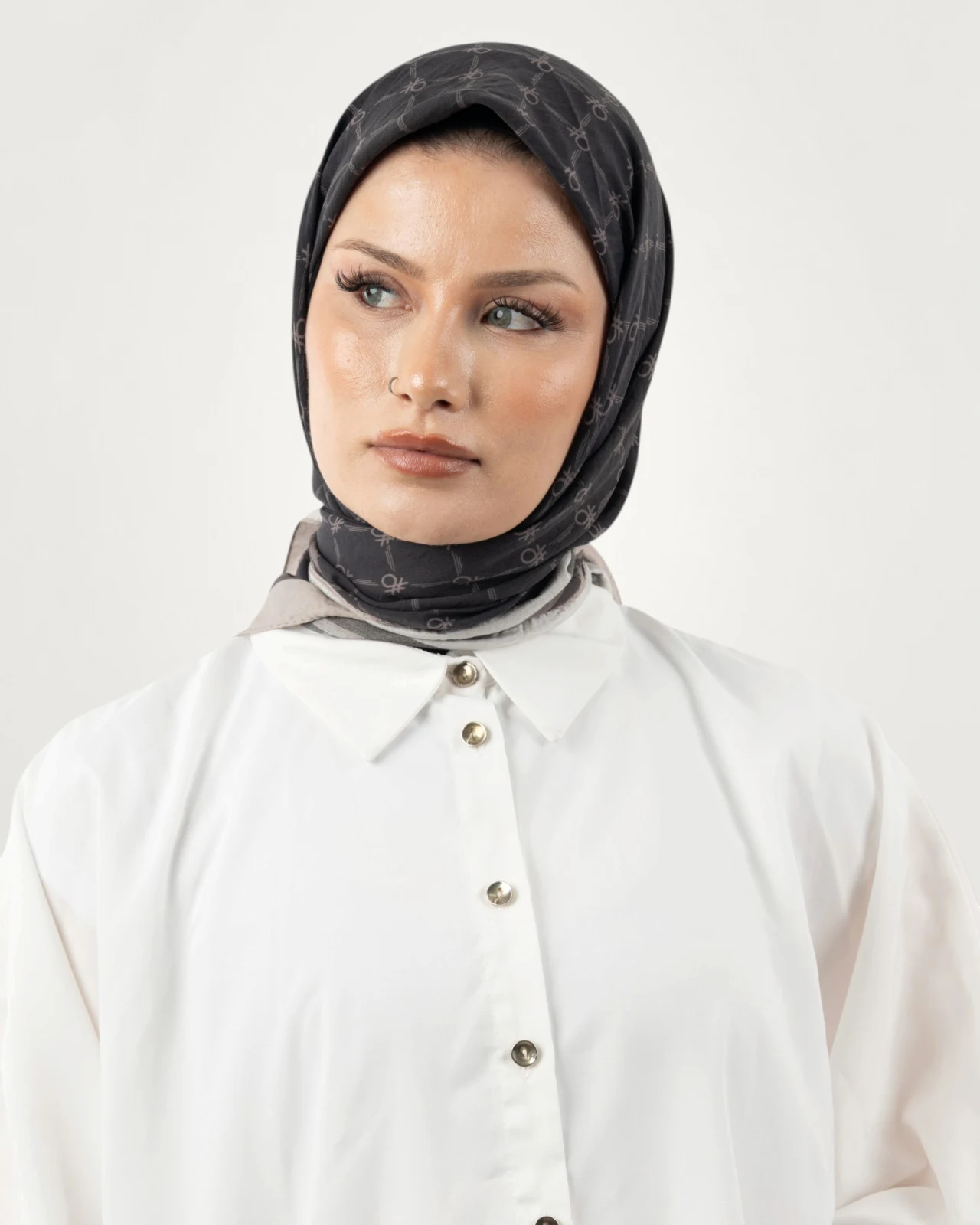 Benetton Siena Eşarp Kahverengi-06