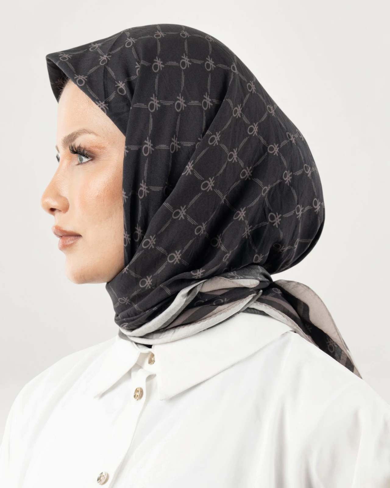 Benetton Siena Eşarp Kahverengi-06