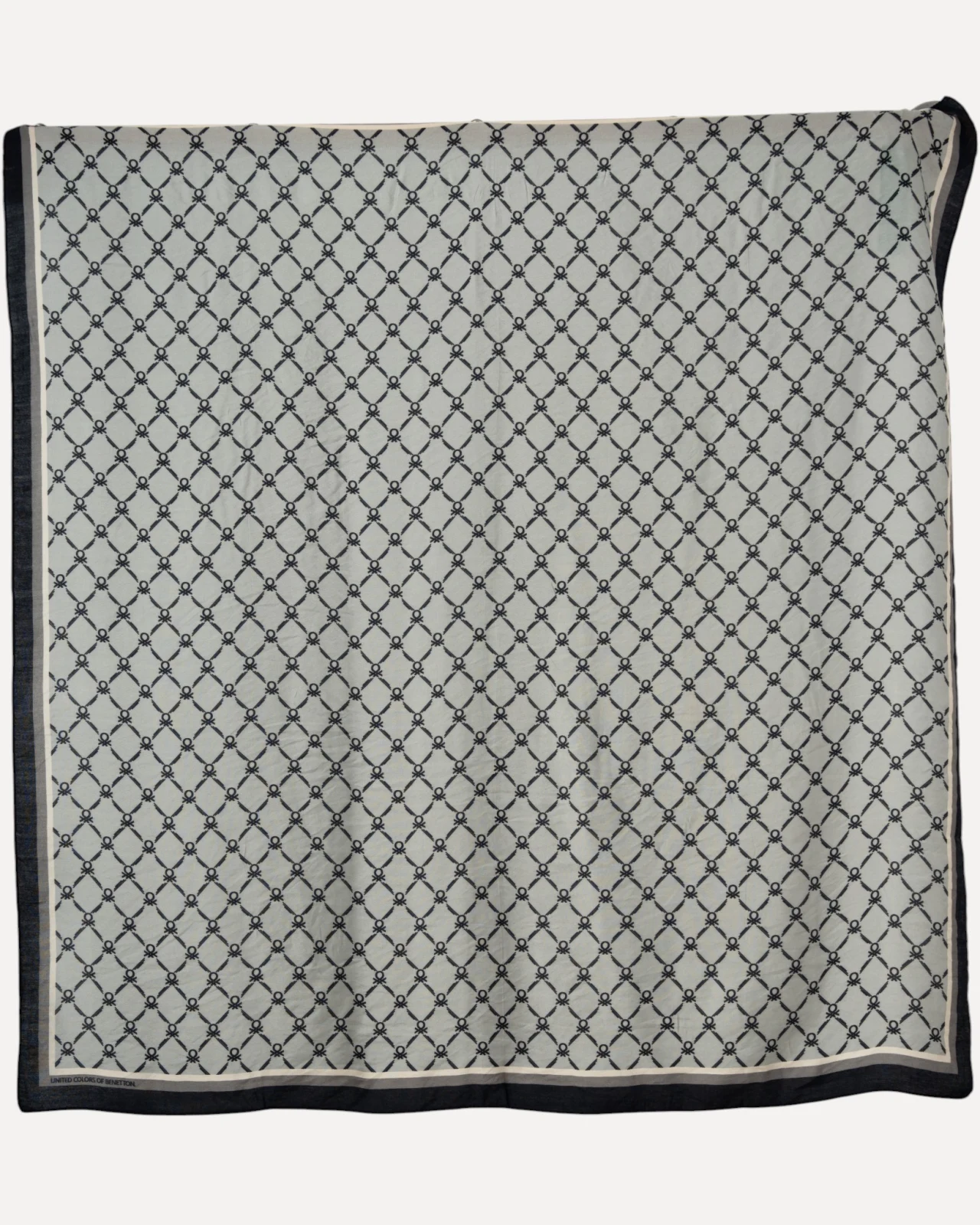 Benetton Siena Eşarp Gri-09