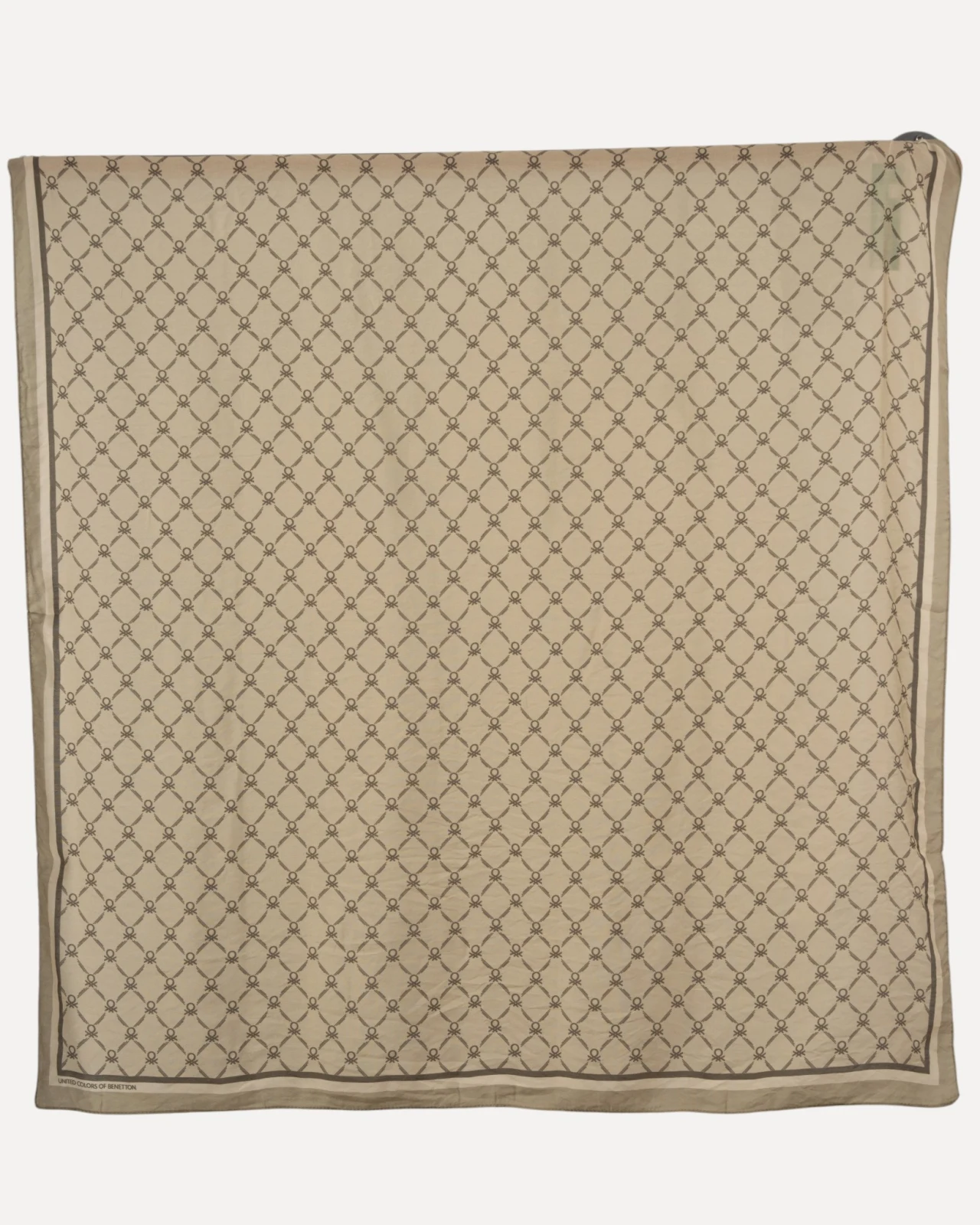 Benetton Siena Eşarp Krem-09