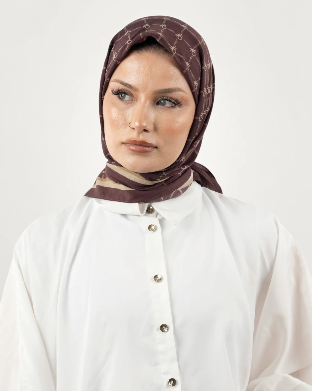 Benetton Siena Eşarp Mürdüm-07