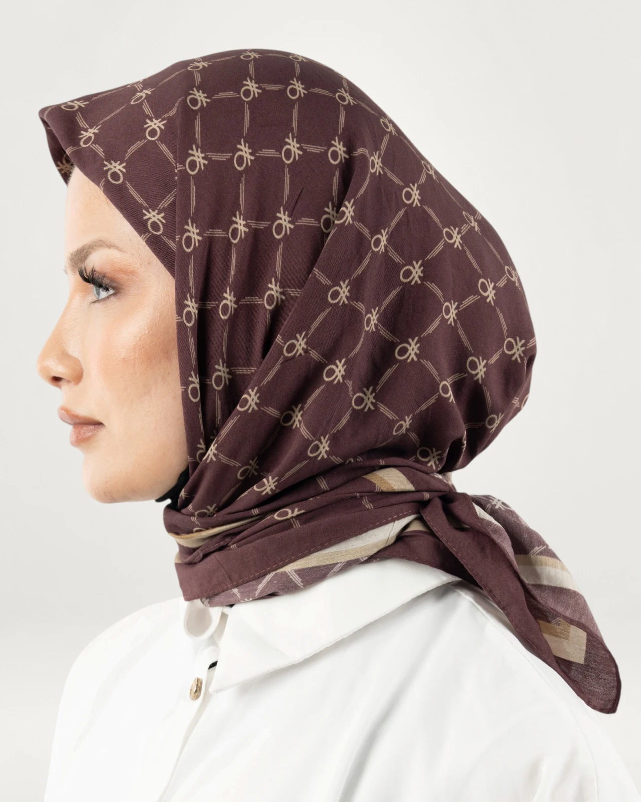 Benetton Siena Eşarp Mürdüm-07