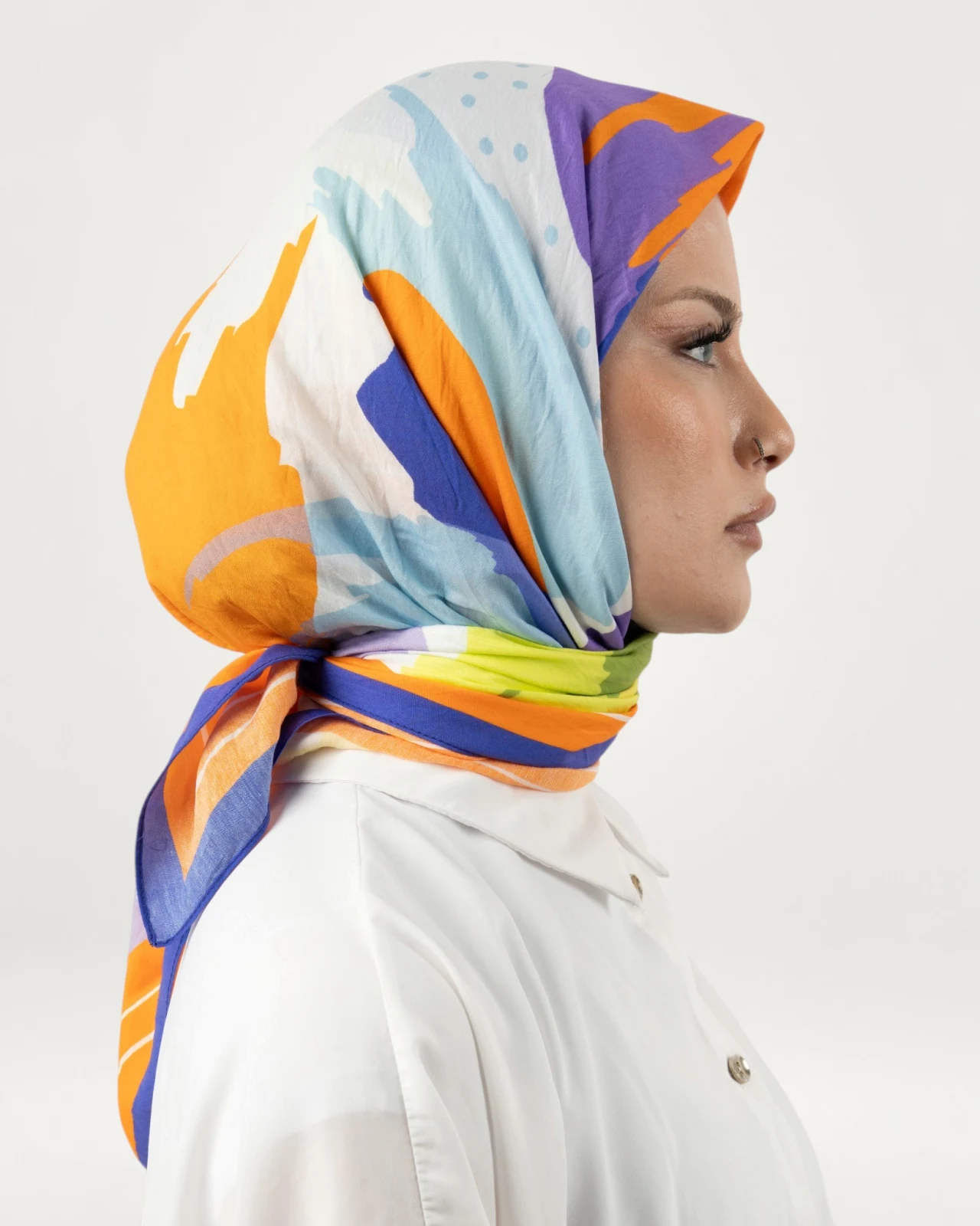 Benetton Siena Eşarp Orange