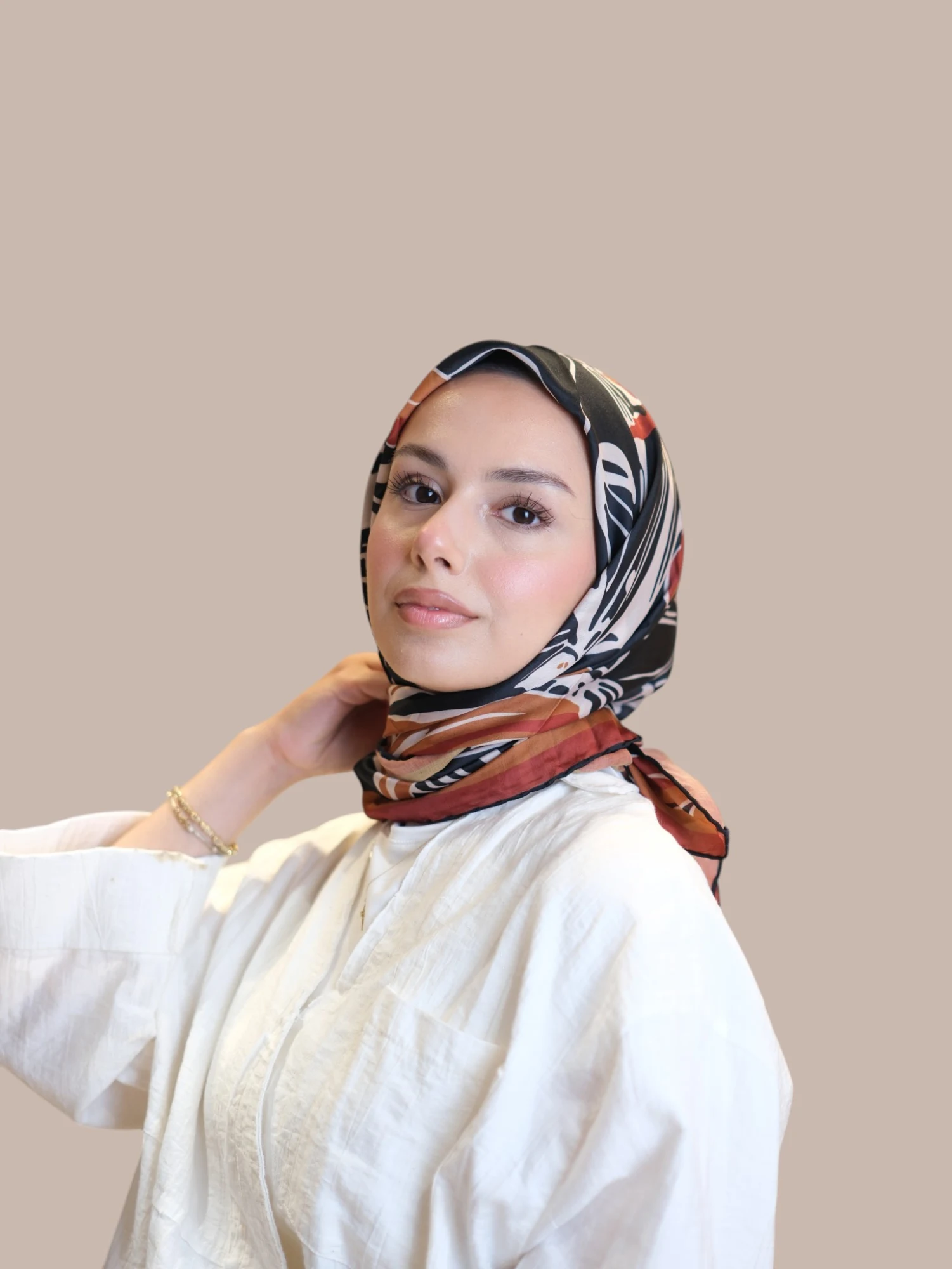 Shawl Secret Loi Silk Eşarp 4006