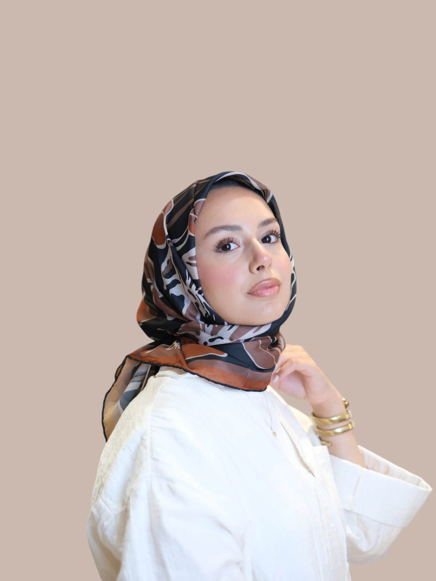 Shawl Secret Loi Silk Eşarp 4007