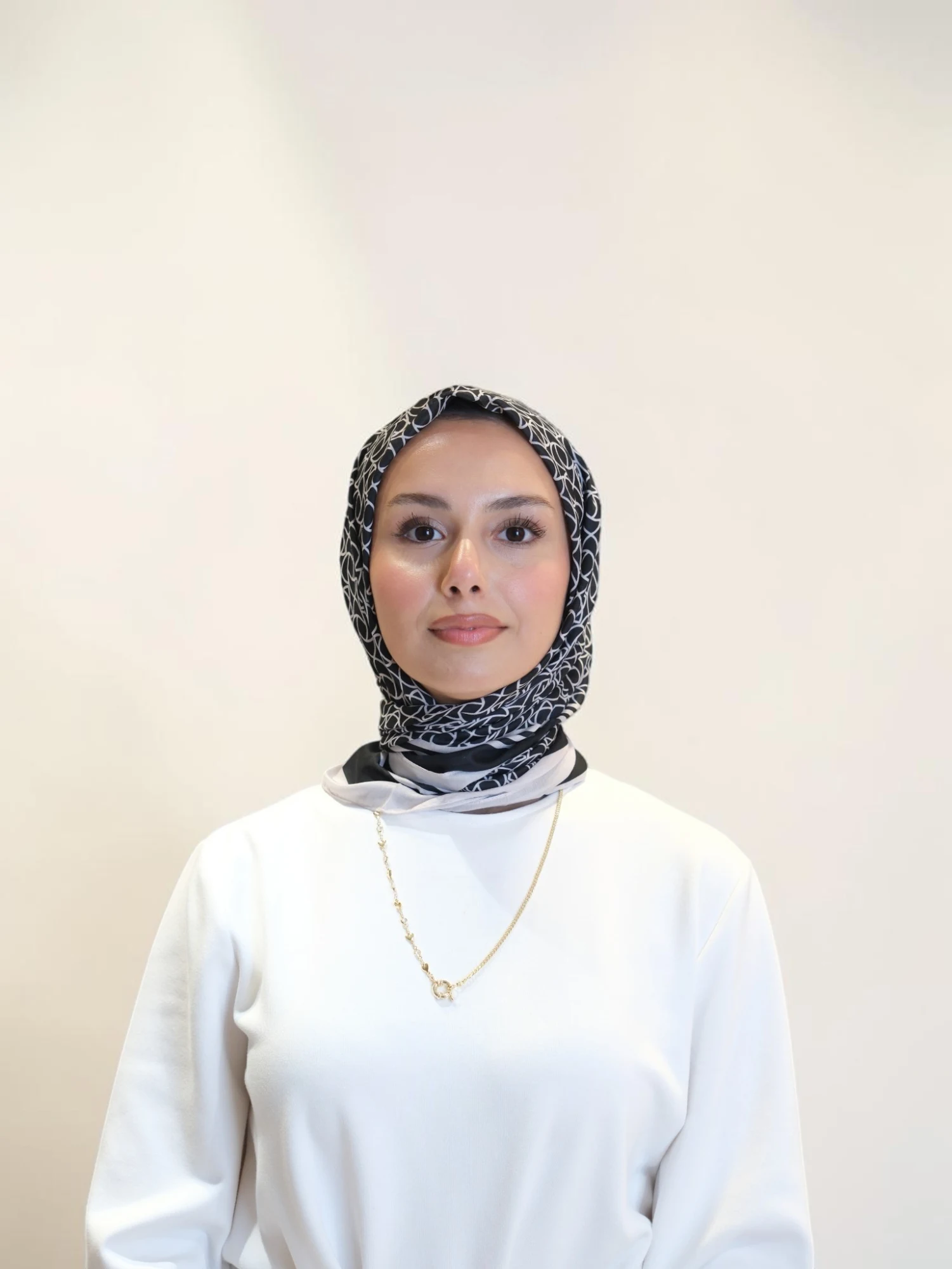 Belli Premium Soft Eşarp Siyah Detay