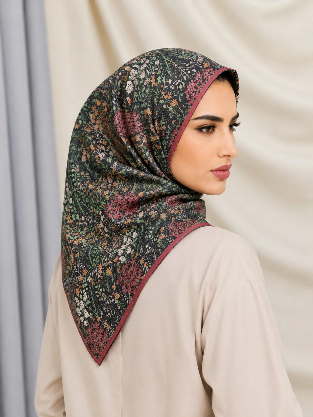 Carell Soft Eşarp Mürdüm