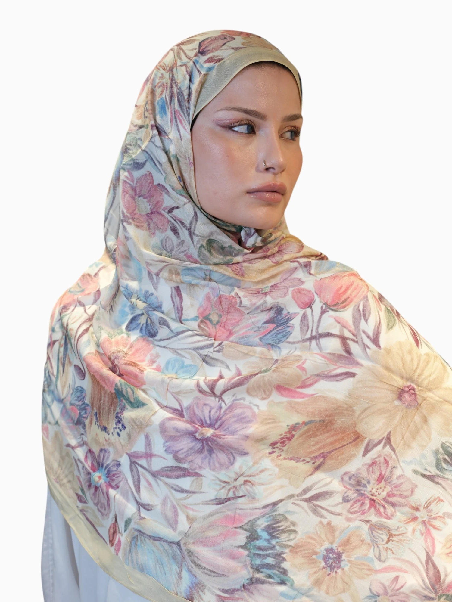 Fresh Scarfs Desenli Rami Şal 416984