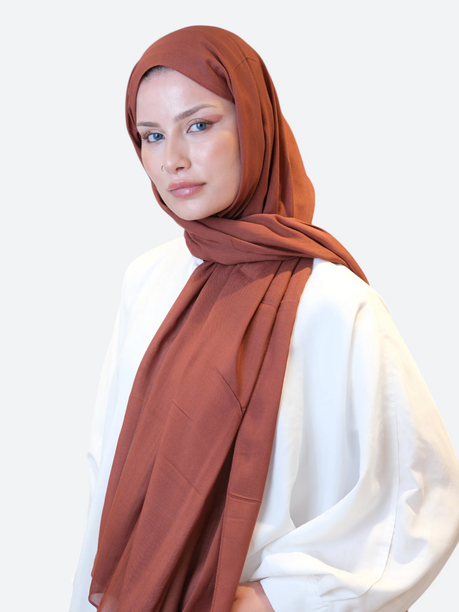 Fresh Scarfs Rami Viskon Şal Tarçın