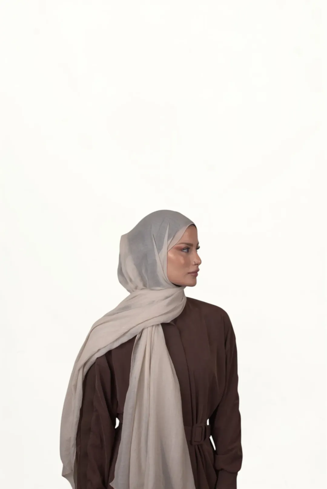 Harem Scarf Allya Şal Bej