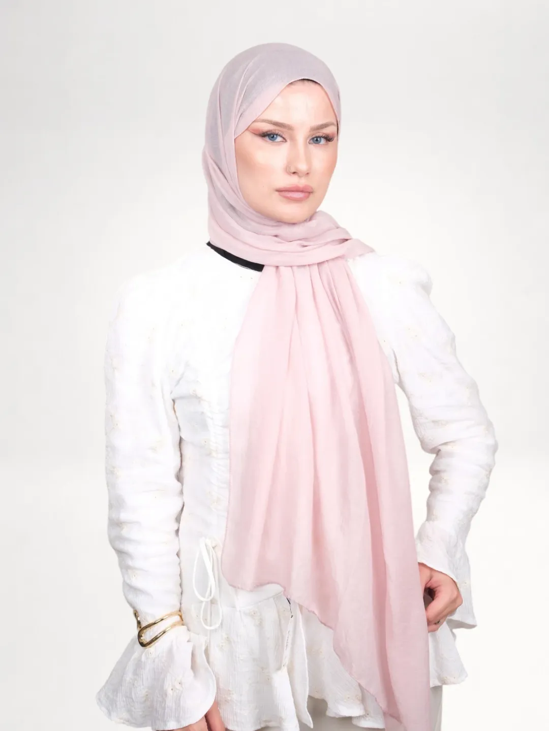 Harem Scarf Allya Şal Pudra