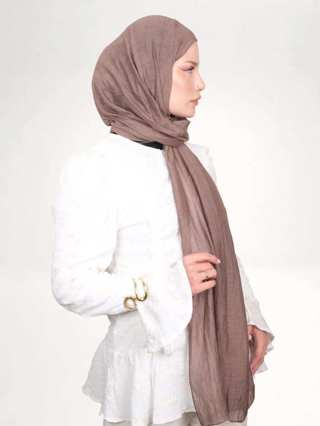 Harem Scarf Allya Şal Ky.Vizon