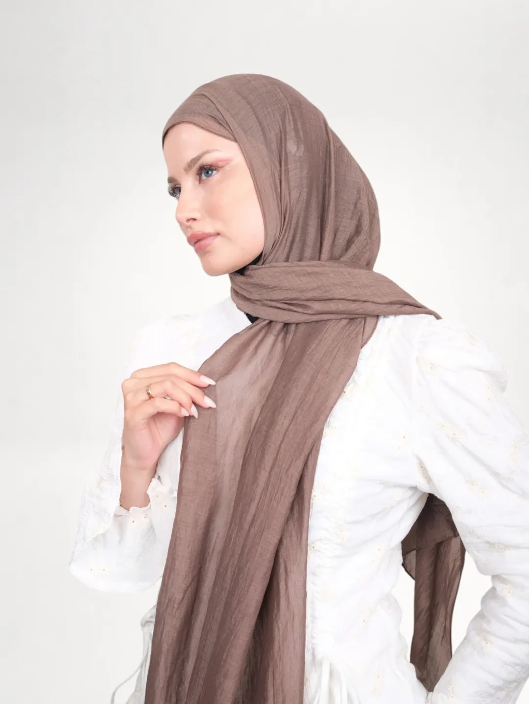 Harem Scarf Allya Şal Ky.Vizon