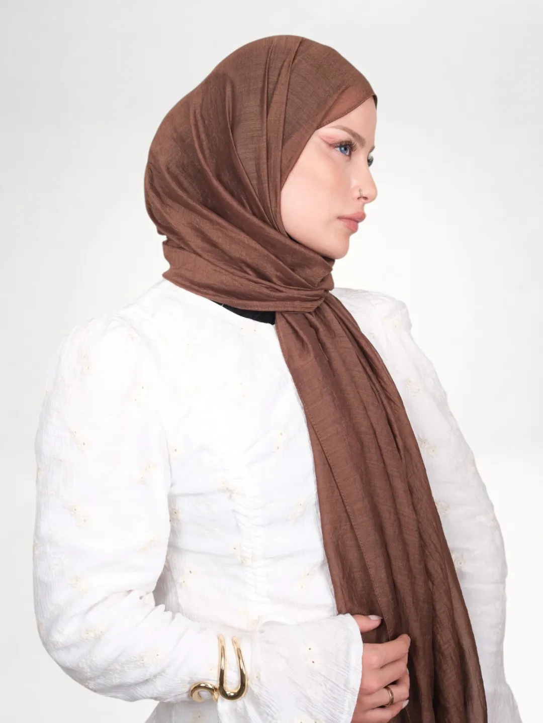 Harem Scarf Allya Şal Kahve