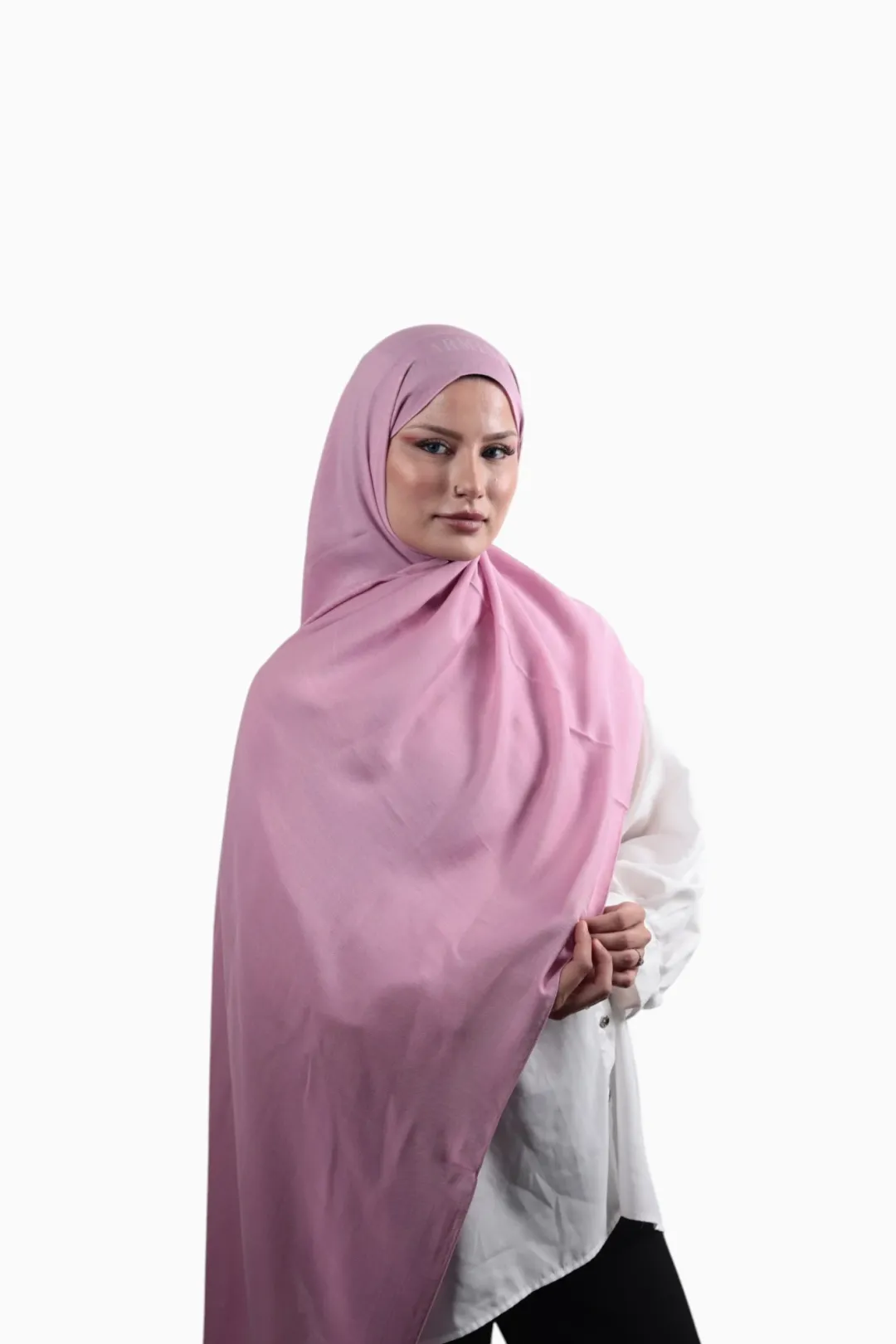 Armine İpek Paamuk Şal Pudra