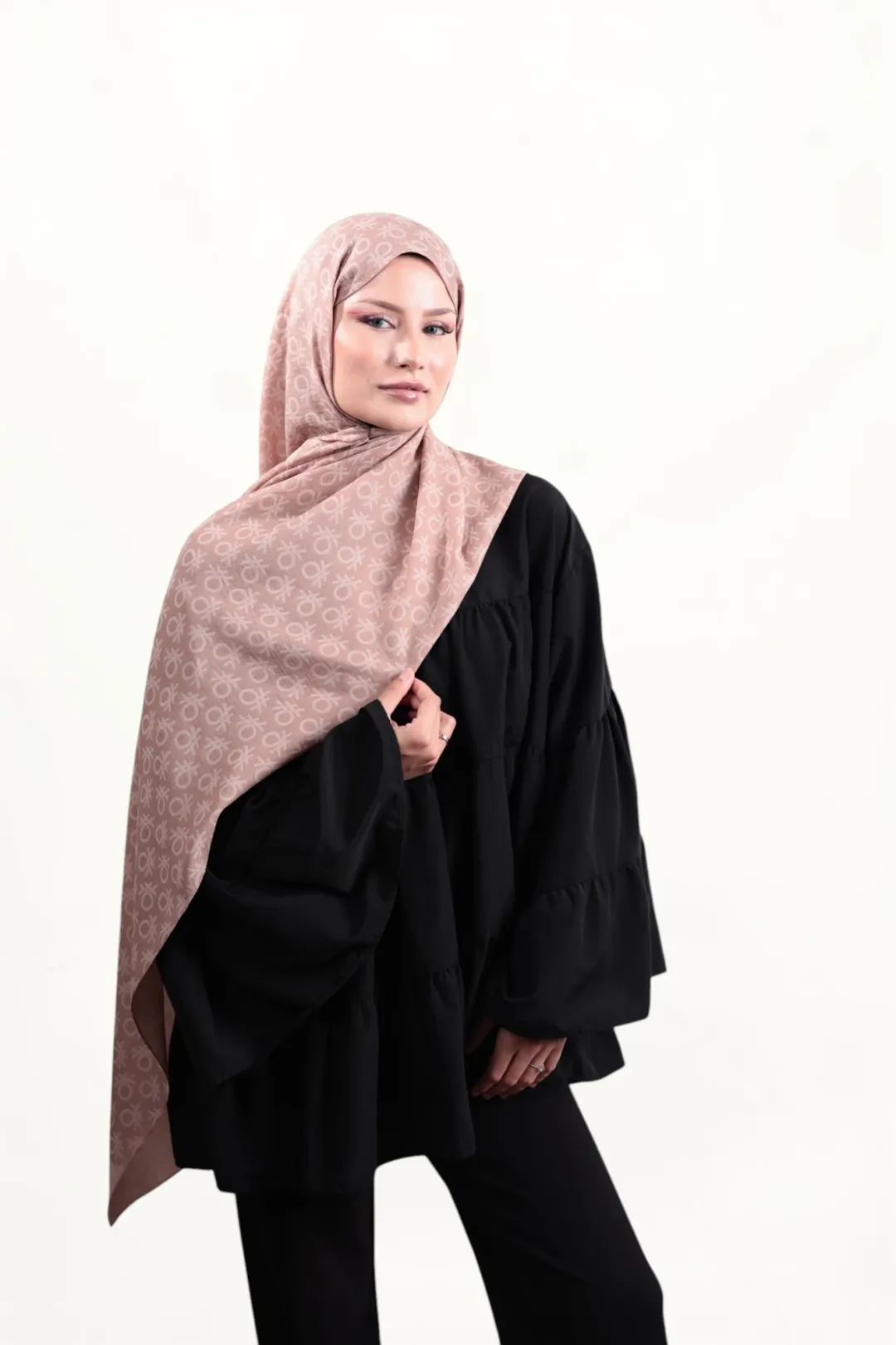 Benetton Elegante Şal Uno Latte