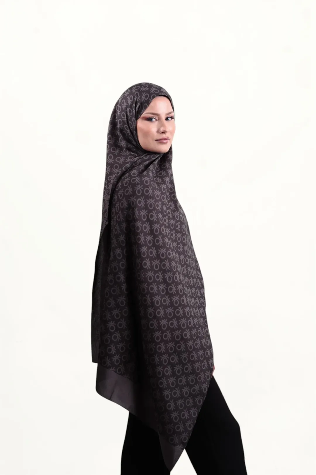 Benetton Elegante Şal Uno Mocha